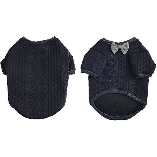 Hunde Butterfly Sweater - Tøj til kæledyr Jakker til franske bulldogs og mops (XL)