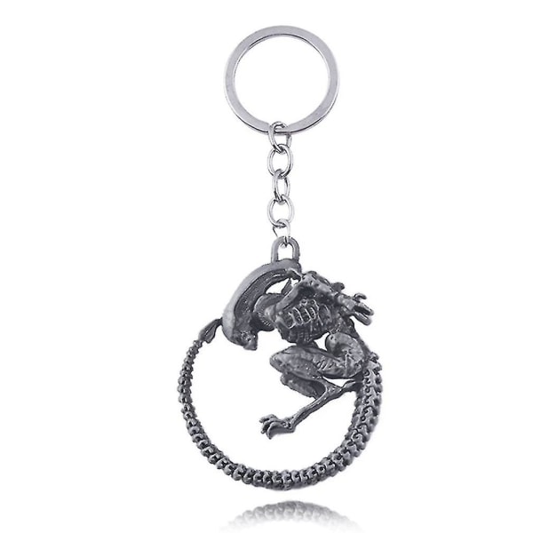 Alien Predator Keychain Alloy Keyring Pendant Toy Gift