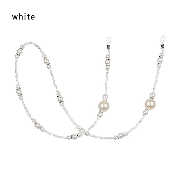 Fashion Glasögonkedja Söt Glasögon Halsband Glasögonband Imitation Pärla