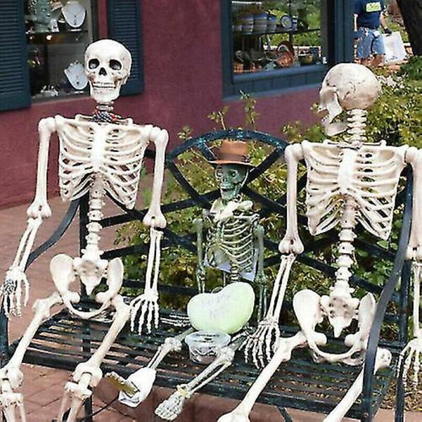 Halloween Ihmisluuranko Ylisuuri Asennettava Kokoelämäkokoinen Koriste Juhlarekvisiitta