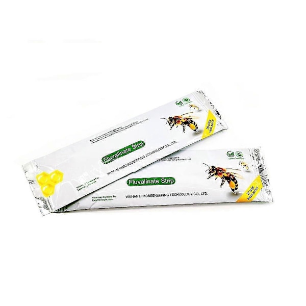 20x Varroa-remsor Fluvalinat Bina Mites Dödar Behandlingar Verktyg Biodling