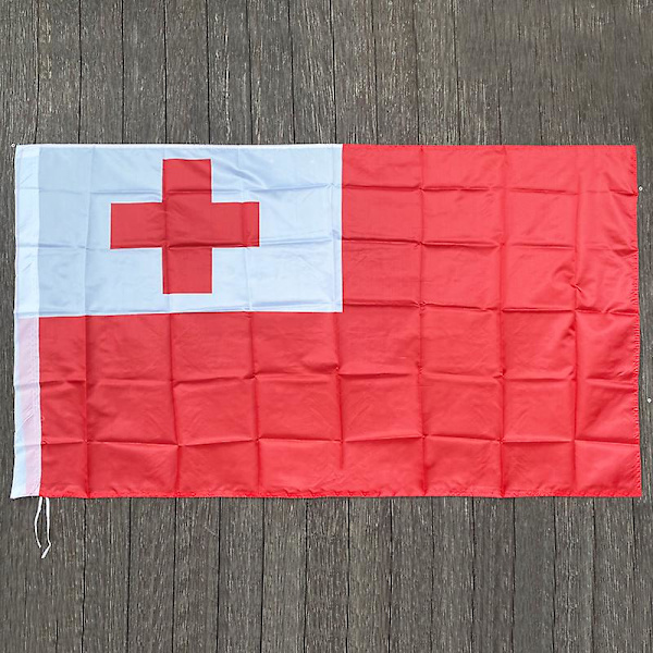 90x150cm  Tonga  Flag 3x5 Feet Super Poly Football Flag Indo