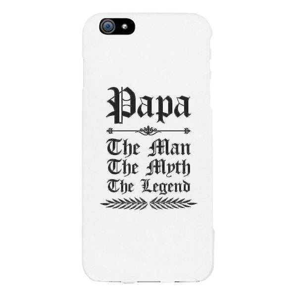 Vintage Gothic Papa Case -puhelimen cover White