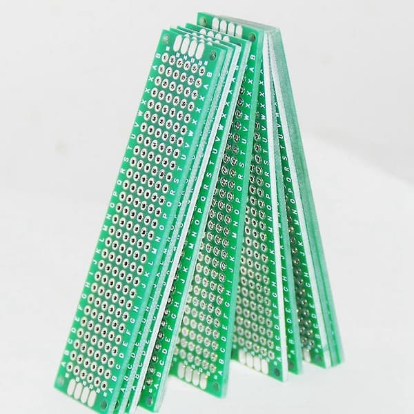 20 st prototypbrädor för kretskort, universell prototypbräda, 2x8 3x7 4x6