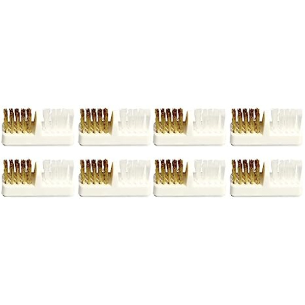 8 st Dual Wire Machine Kvinnor Borstar: Flickor Väska Bit Utrustning Remover Borr Min