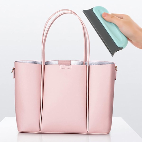 Fnugfjerner til tøj Fnugfjerner Shaver Kompakt Fjernelse af kæledyrshår til sofa, pink