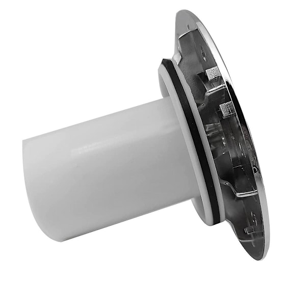 Brusebakke-dæksel, bruseprophul-dæksel 90mm/115mm prop-afløbsudskiftningshul forkromet finish