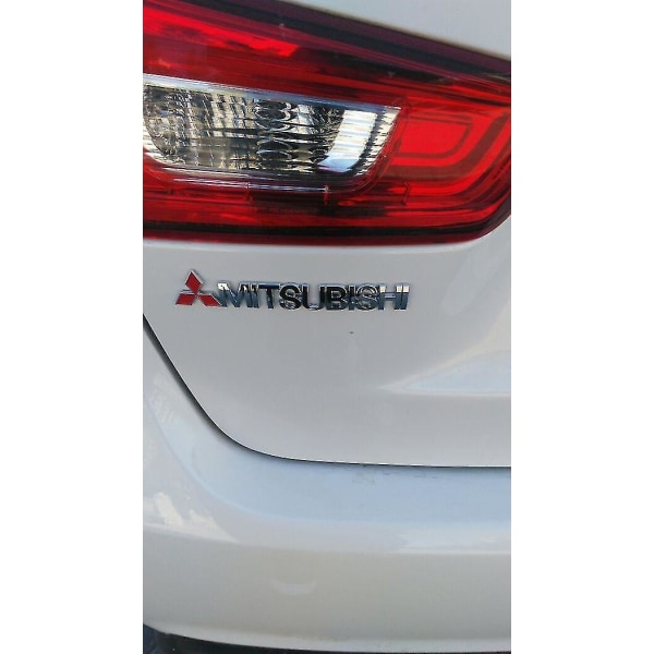 3d Bilemblem Badge Decal Sticker til Mitsubishi