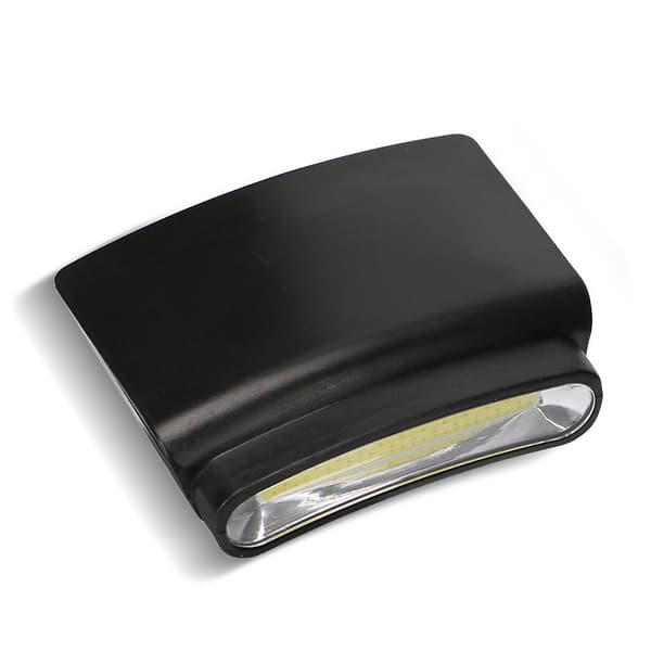 Bærbar hodelyktklips Cap Light Cob 3 lysmoduser Led Plast
