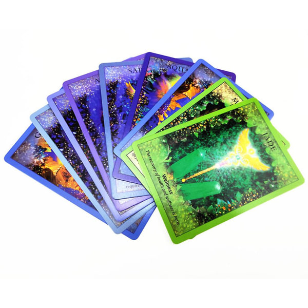 Krystallengler for Oracle-kort Engelsk kortstokk Tarot Mystisk spådom Ca