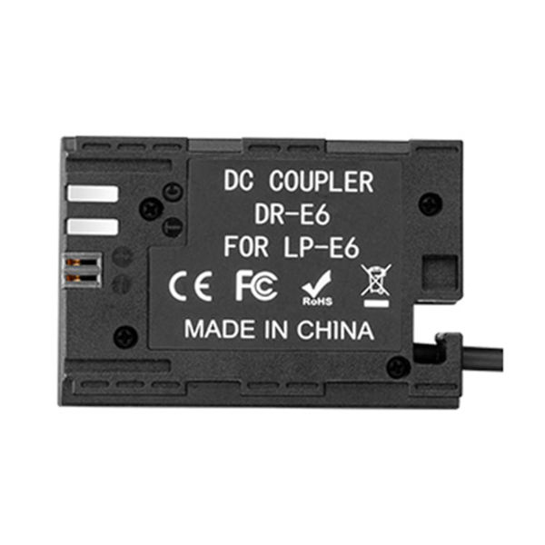Usb til Dr E6 Lp E6 Ack-e6 Dc koblingsdummybatteri kamera strøm til Eos 5d Mark