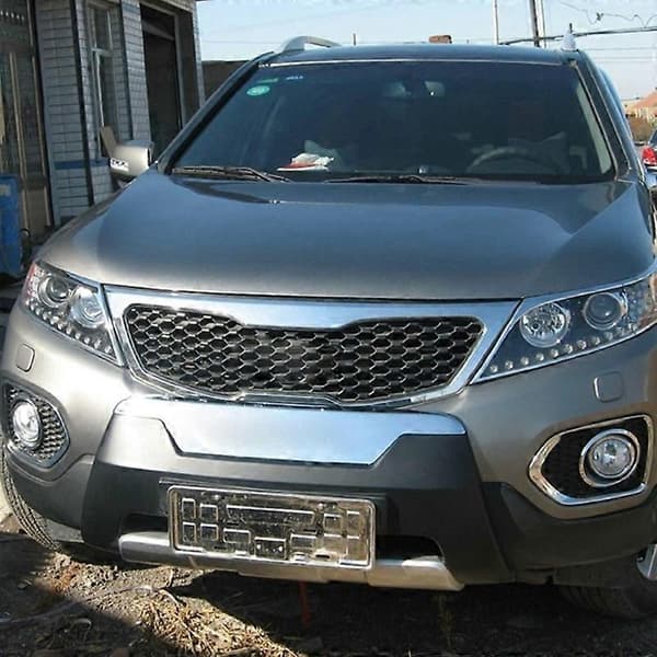 Frontfanger Tåkelys Lampe Deksel Ramme Trim for Sorento 2010 2011 2012