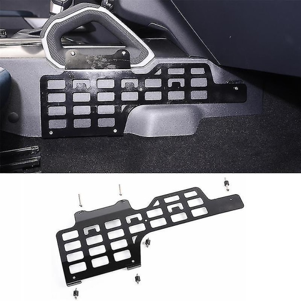 Center Console Molle Panel för 2021 2022 Tillbehör Växelspaksfäste Paneler Verktygshållare Förvaring R
