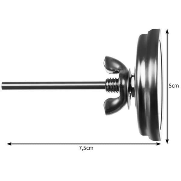 Analogt termometer til grill og rygere, stegetermometer
