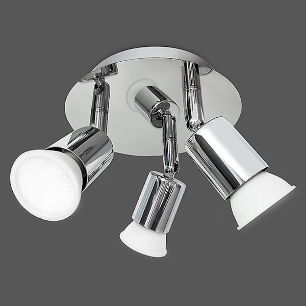 Led Baderom Taklampe Design Tak Spotlights Ip44 Gu10 3 Spotlights