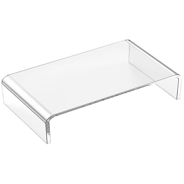 Klar akryl monitorstativ transparent monitorstativ