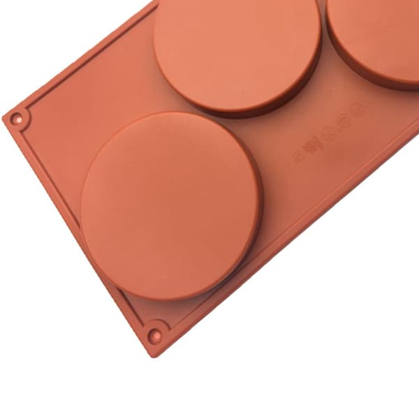 Diy silikone rund chiffon kage chokoladeform kageform småkager
