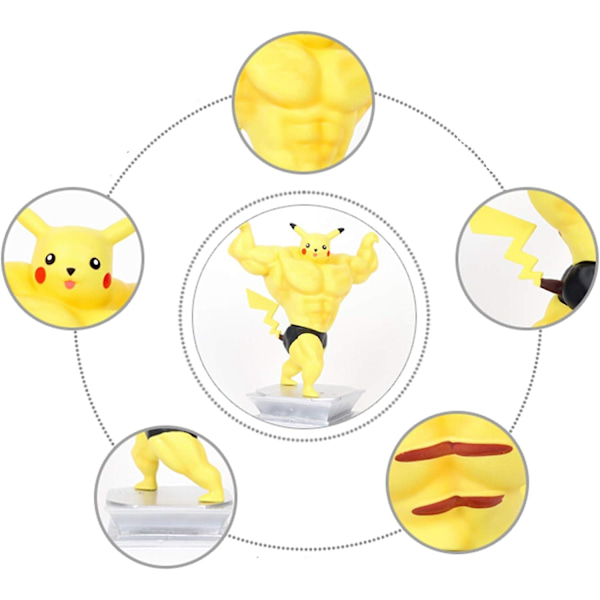 Actionfigur Bodybuilding Serie Figur Statue Figurine Anime Samling PVC Model Legetøj Gaver