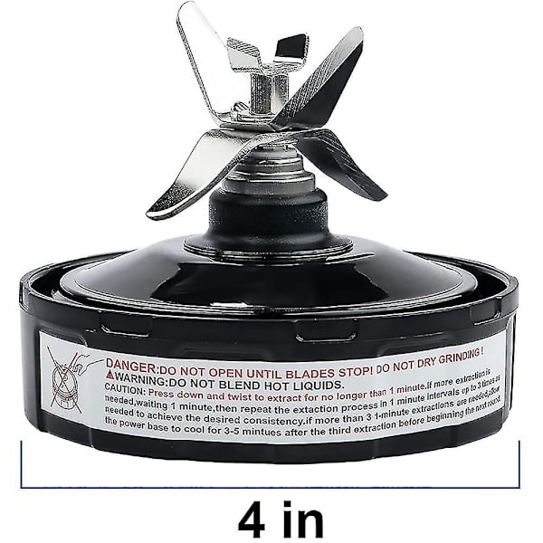 6 terää sekoittimen terän vaihto Ninja Pro Extractor Bla
