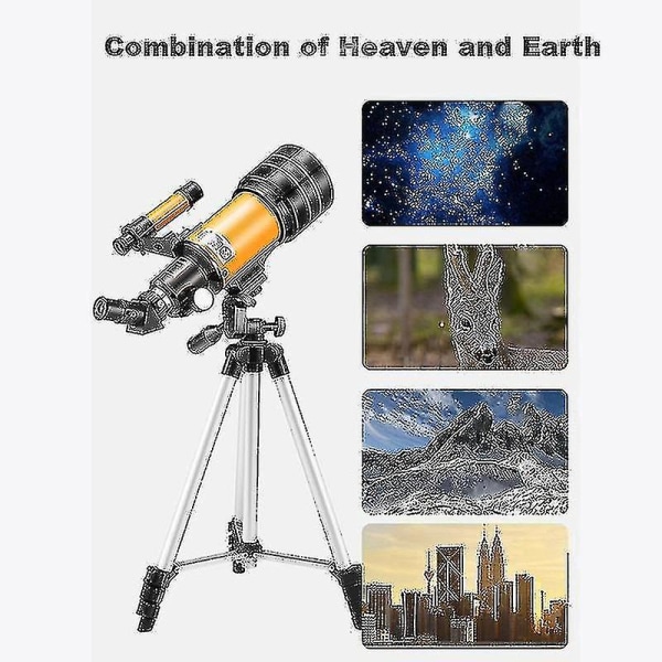 Hywell Astronomical Telescope, 150x Hd-zoom, høyeffekts bærbart stativ, nattsyn, dyprom, måne- og universvisning