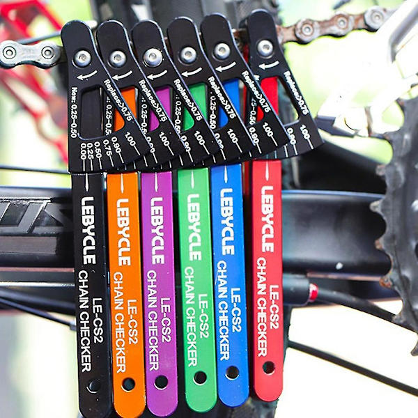 Cykelkæde slidindikator værktøjskæde checker kits multi-f