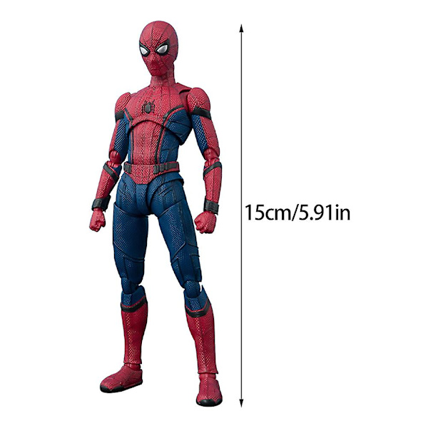 Actionfigur Julegave Tilbage Til Skole Sæson SHF Spider-Man Model Samleobjekt