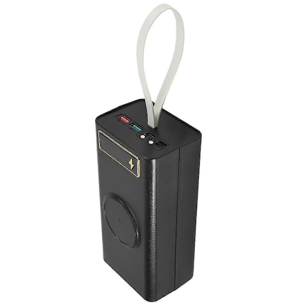 21X18650 Akkukotelo Hitsausvapaa Power Bank -kotelo PD- valolla 18650 Akun latauslaatikko Irrotettava Kannettava DIY-kotelo