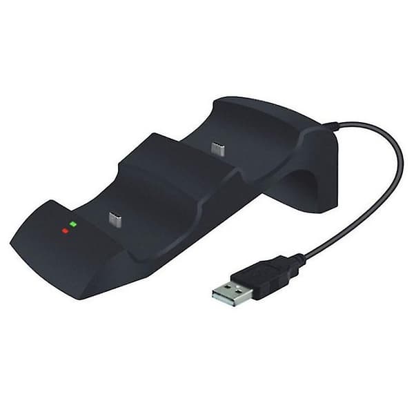 Dubbel USB-laddningsstativstation för Switch Pro