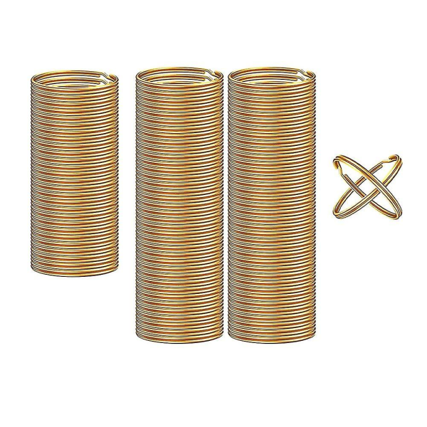 200 stk Nøkkelringer, Split Bulk Nøkkelringer For Og Håndverk (25mm) ()