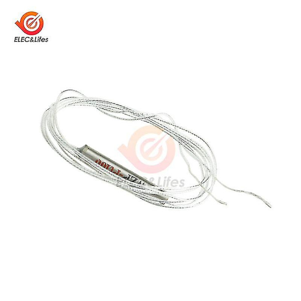 Pt100 Platina Resistor Temperatursensor Detektor 50cm Vanntett Temperatursensor -20~450 Celsius