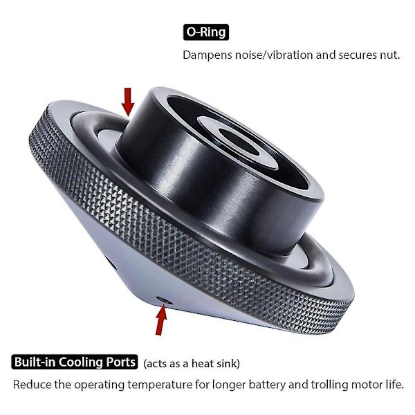 Eliminator Trolling Motor Prop Nut for Minnkota 35-70lb modeller (gfel-mks--dp)