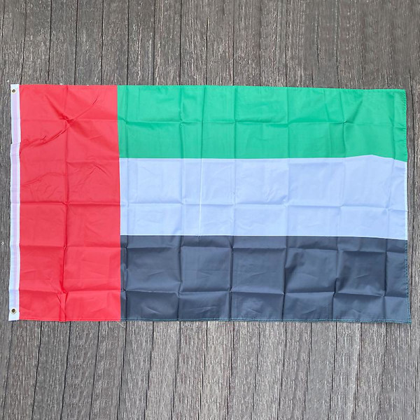 Ilmainen Pengiriman Xvggdg 90x150cm Bendera Uni Emirat Arab 3x5 Kaki Super Poly Bendera Sepak Bola Dalam Ruangan Luar Ruangan Bendera Poliesteri