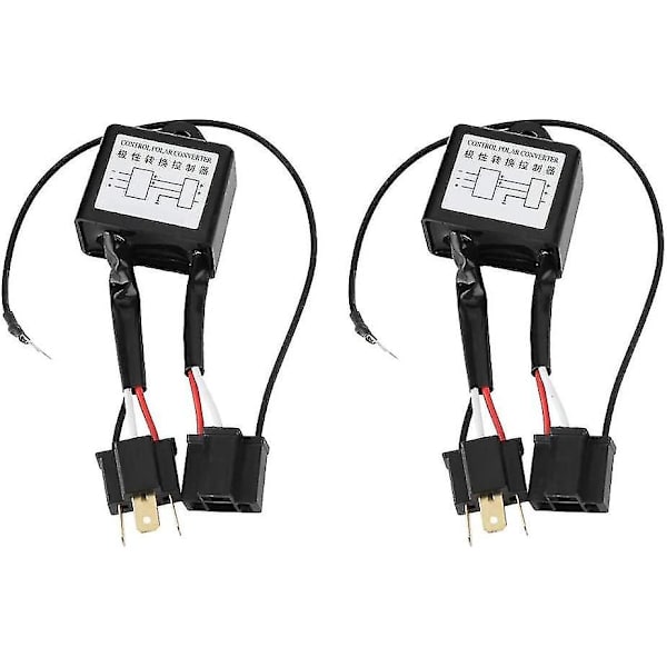 Omvendt polaritets negativ switch sele - Omvendt 2 stk Led