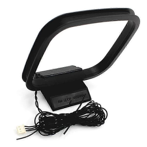 FM AM Loop-antenne med 3-benet mini-stik til Sharp Chaine Stereo AV-receiver, 1 stk.
