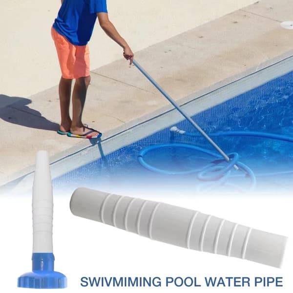 Slangepar til pool, led til poolslange, koblinger til poolslange, 2,8 cm*21 cm