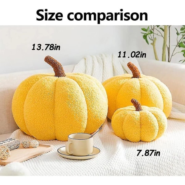 Höstkastkudde Höstdekorationer För Hem Höst Halloween Thanksgiving Farmhouse Pumpa Kastkudde