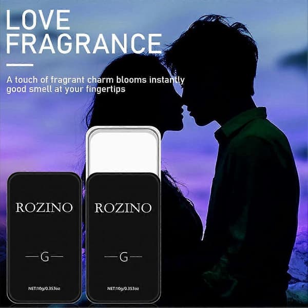 Rozino Solid Parfume Balsam Bærbar Unisex Langvarig Duftpind