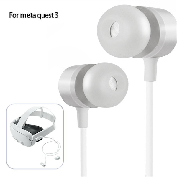 För Meta Quest 3 VR In-Ear Hörlurar Uppgradera Ditt Virtuella Verklighetsspel