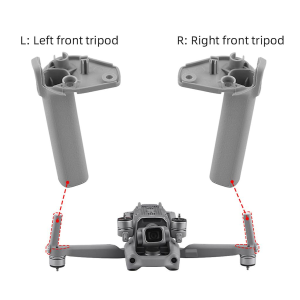 Laskutelineen varren varaosat, yhteensopivat Dji-mavic Air 2s -lennokin kanssa