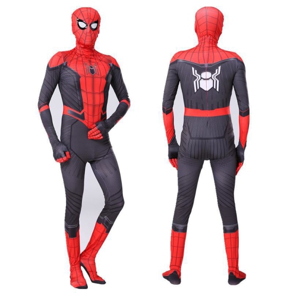 3-12 år barn og voksne Spider-Man Cosplay-kostyme Far From Home 100