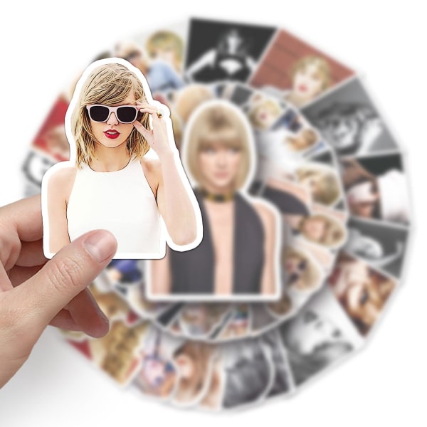 50 stk Taylor Swift Sexy Graffiti Stickers Bagage Bil Stickers #1