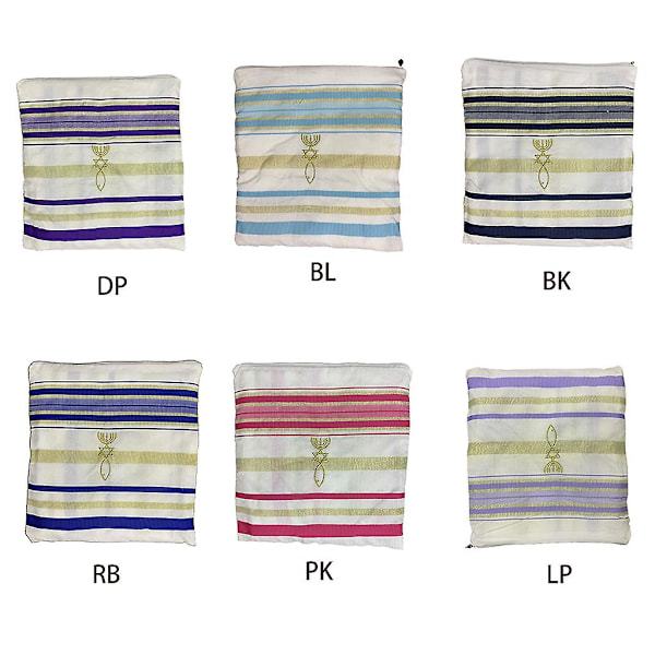 Messianskt Tallit Bönefilt Kvinnor Tallit Bönefilt För Kvinnor Rosa