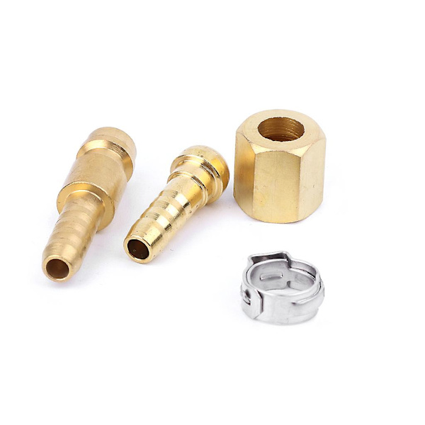 Tig Power Svejsningsgas Adapter Kit 35-50 Han M16 M10 9mm Hurtigkobling
