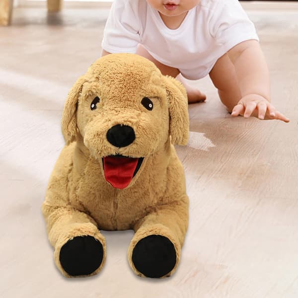 Plush Legetøjs Labrador Hund Plushet Dyr Figurer 35cm