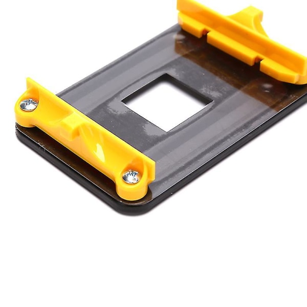 Cpu-kylarens fästeplatta bakplatta Amd Ryzen Socket Am4 Cpu-fläktkylare Dark Black