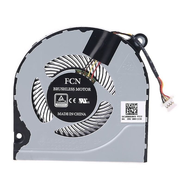 Bærbar computer Cpu køleventilator til Acer Shadow Knight 3 Nitro AN515-51 52 G A717 N17c1 til Dfs541105fcot Fjcl