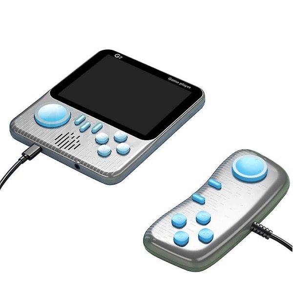 Videospilkonsol 3,5 tommer 666 i 1 Student Card Machine Nostalgiske Spilkonsol Gray