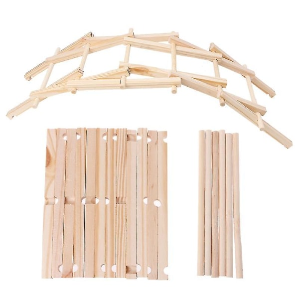Da Vinci Bridge Pathfinders Wood Construction Model Kit Bygg