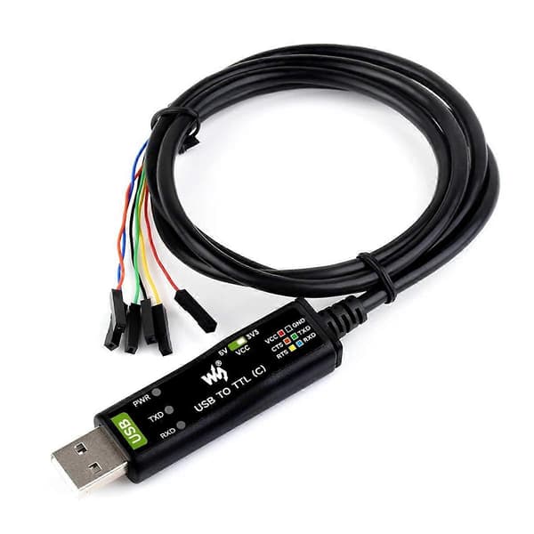 Industrielt USB til TTL (C) 6-pin serielt modul kabel FT232RNL til 5 serielle port debugging moduler