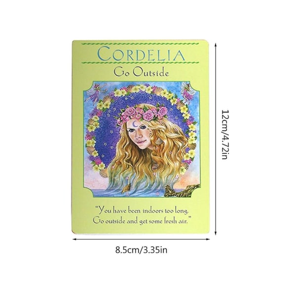 Goddesses Guidance Tarot Oracles Card Engelsk Tarot Mysterious Divination Card